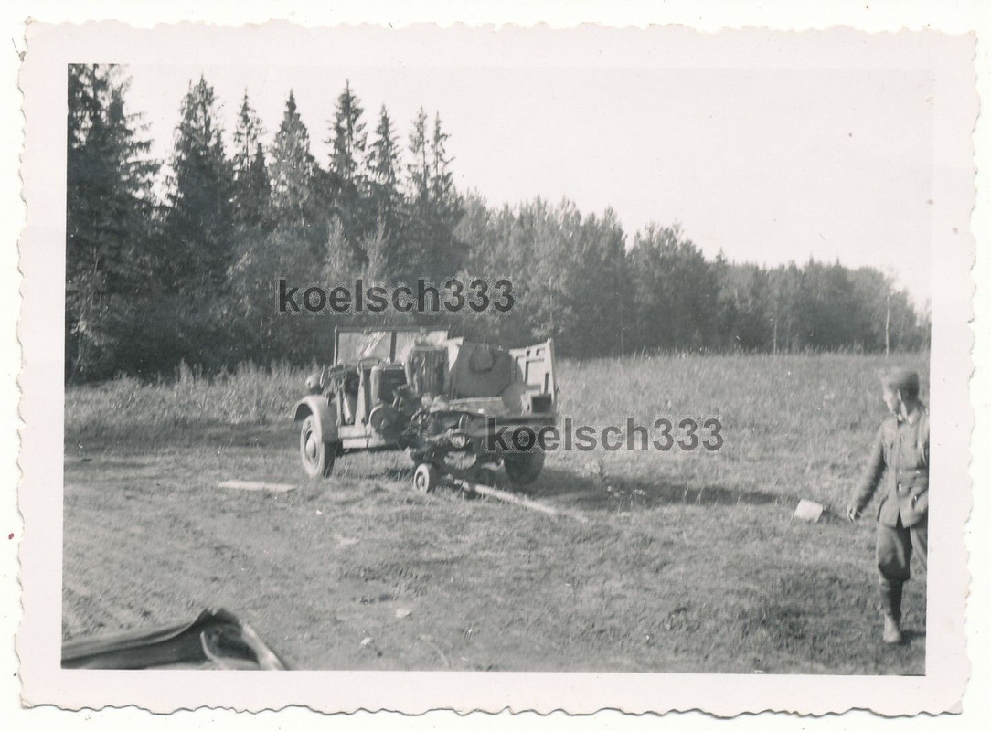 Kübelwagen Wrack Abschlepp - Wagenheber Nebelwer