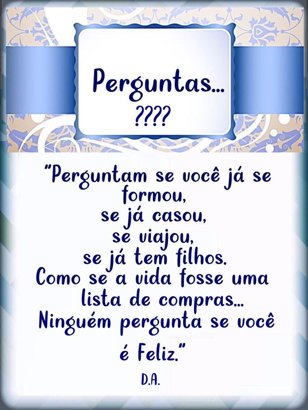 Perguntas...