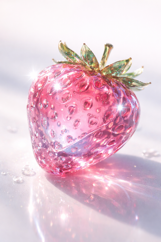 Vật thể thủy tinh bán trong suốt ASMR