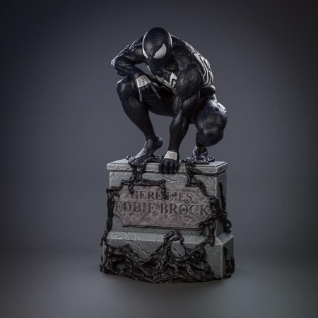 Symbiote Spider-Man Fan art - 3D Print Model