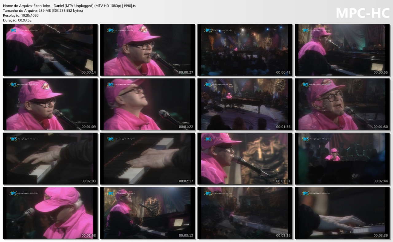 Elton John - Daniel (MTV Unplugged) (MTV HD 1080p) [1990].ts