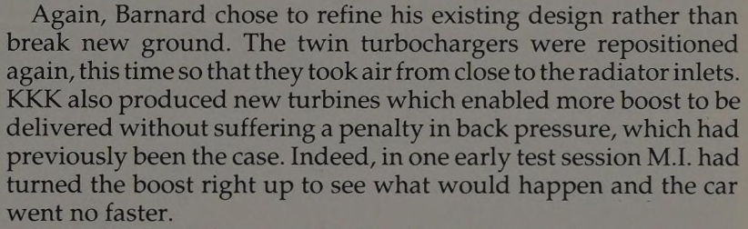 TAG Porsche High Boost Issues (Ian Bamsey 1000HP GP Cars)