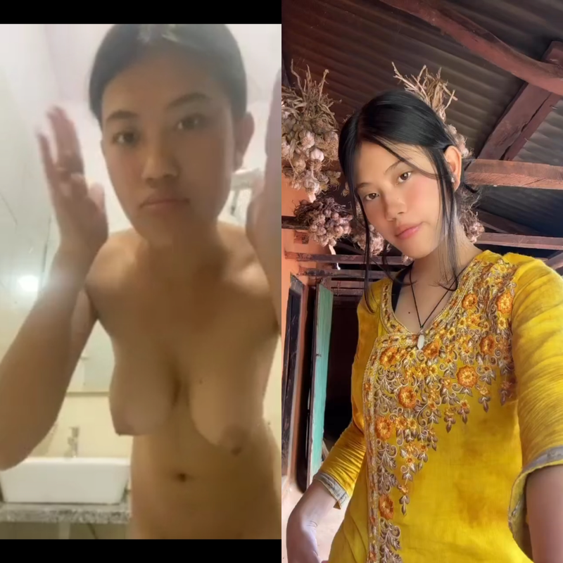 Beautiful Nepali Tiktok Queen Showing Hot Boobs Sexy Figure Shaved Pussy Ass Reaval 8Videos+Pics 9 IMG-4.png