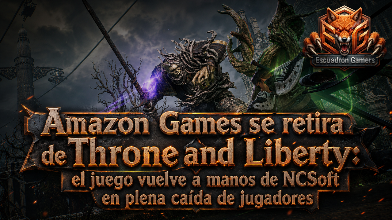 Amazon Games se retira de Throne and Liberty: el juego vuelve a manos de NCSoft en plena caída de jugadores