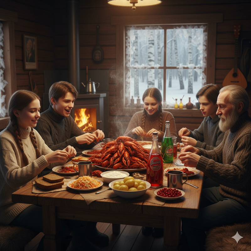 Недорогие вареные раки