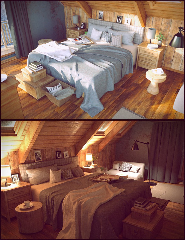 Winter Vacation Bedroom Winter Vacation Bedroom