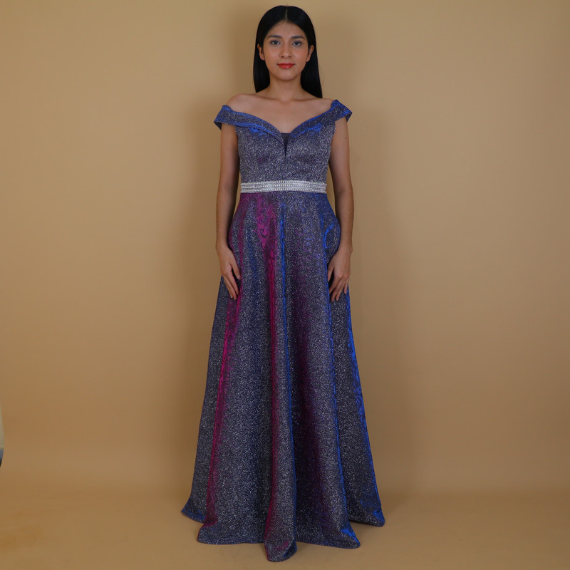 Vestido Yesenia Azul Noche