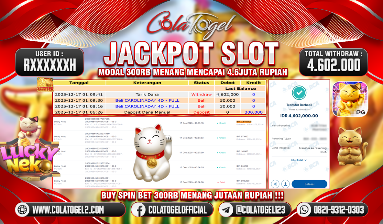 JACKPOT SLOT GACOR!!