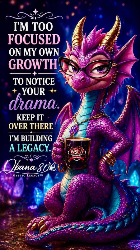 Growth looks better on me than drama ever could How avout for you dragons dragonwisdom Qban
