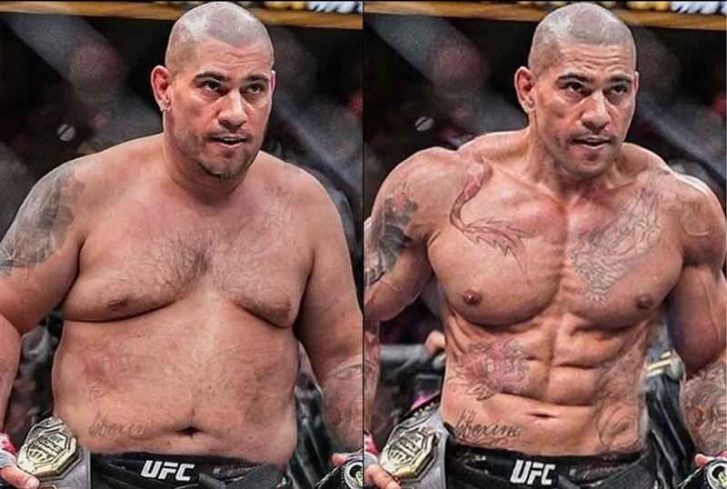 Алекс Перейра яде на корем преди дебюта в тежка категория