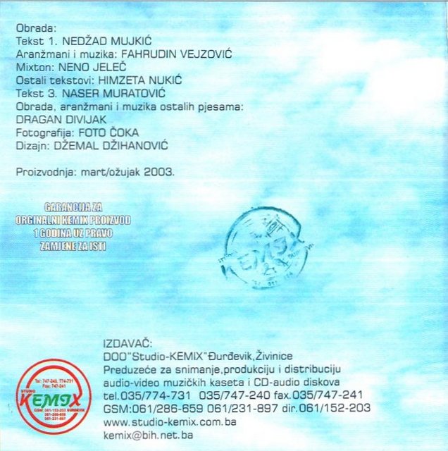 HIMZETA NUKIC 2010 - EVO ME OPET (FULL ALBUM) Himzeta-Nukic-Nuki-Tuguj-sreco-prednja-iznutra