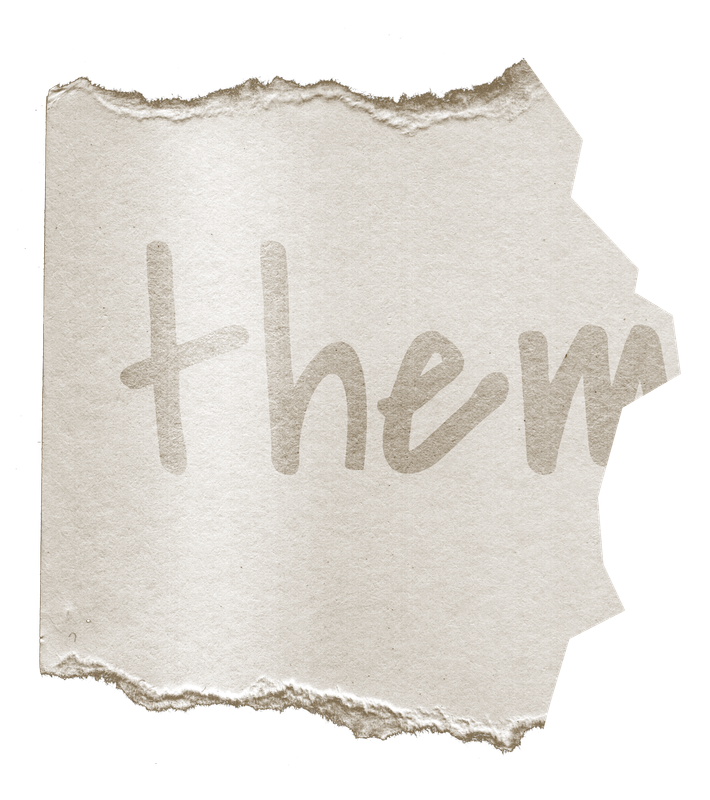 a torn paper