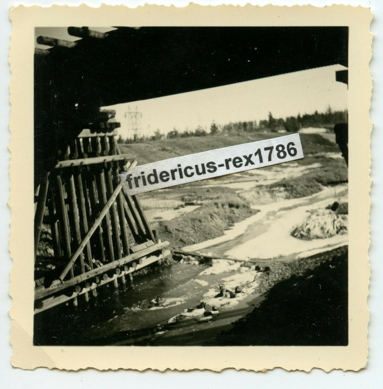 ! Foto Ostfront am Newa Bogen Freiwilligen Legion Flandern Brückenkopf März 43d