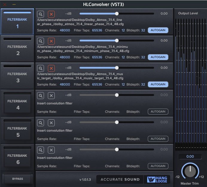 Accurate Sound Hang Loose Convolver (HLC) v1.0.19