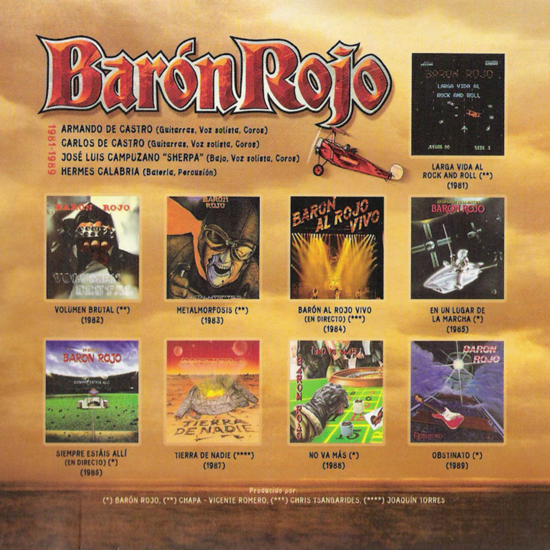 C2787 EE80 - Baron Rojo: Discografía