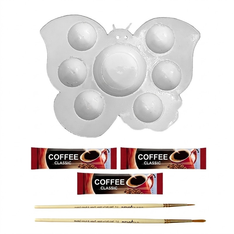 Coffee Painting on Paper Bag DIY Kit 