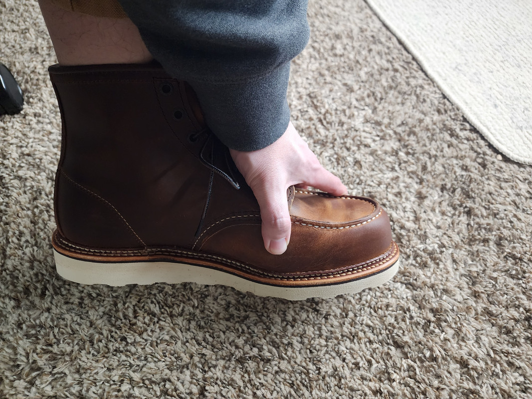 Fit check on 1907 first pair. 10 EE on brannock. 11EE in RW? r