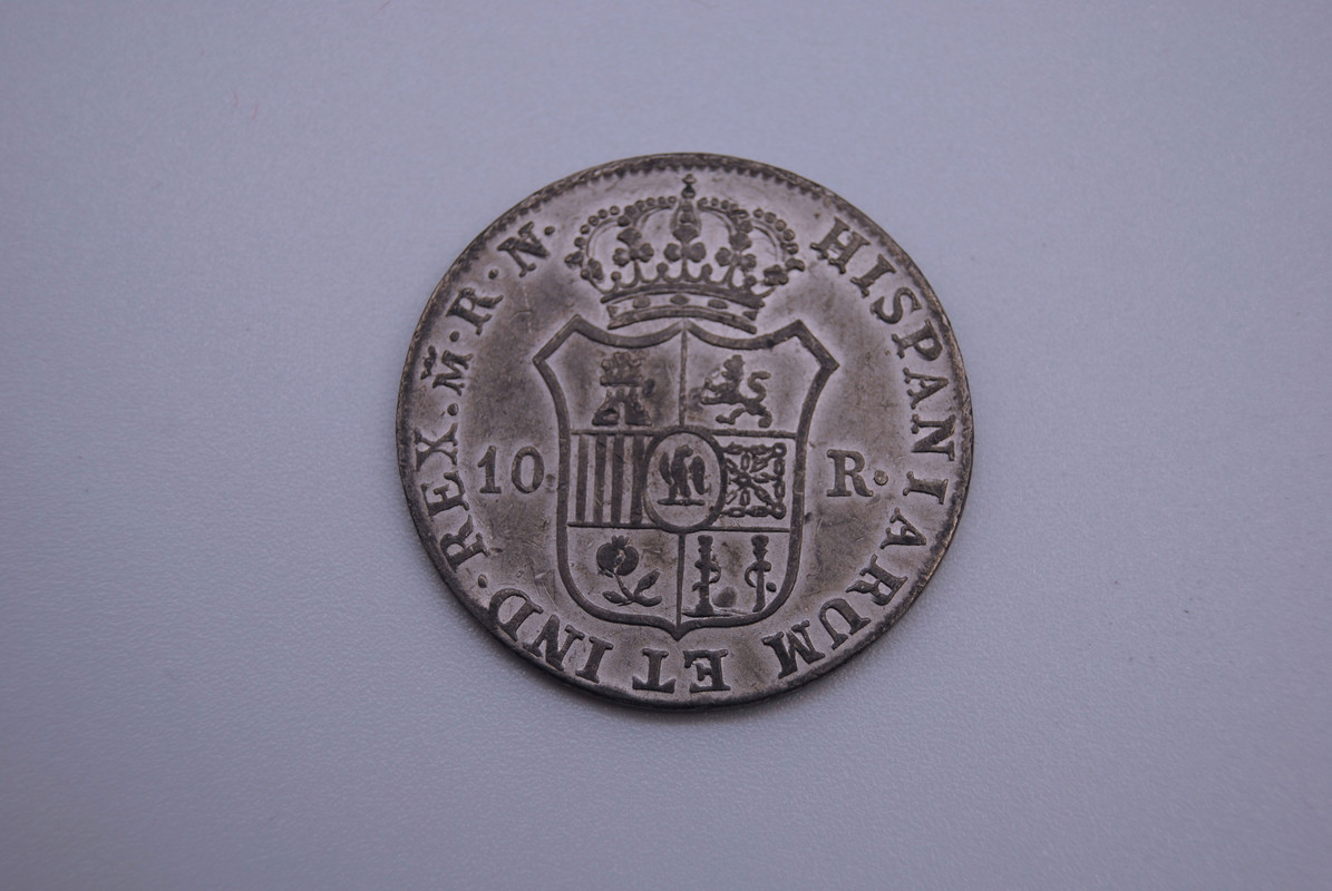 10 Reales 1812. José Napoleón. Madrid RN. Prueba en Estaño 10-R-1812-Madrid-RN-B