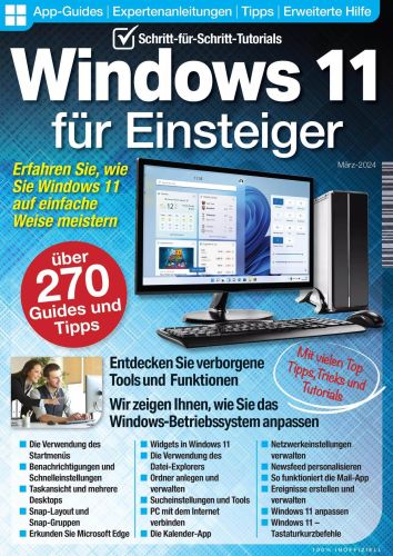 Windows 11 für Einsteiger Magazin No 03 März 2024