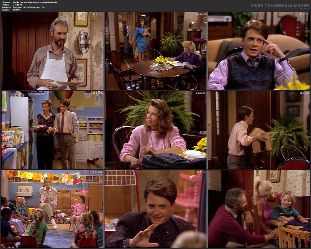 Family Ties S05E01 Be True to Your Preschool.mkv