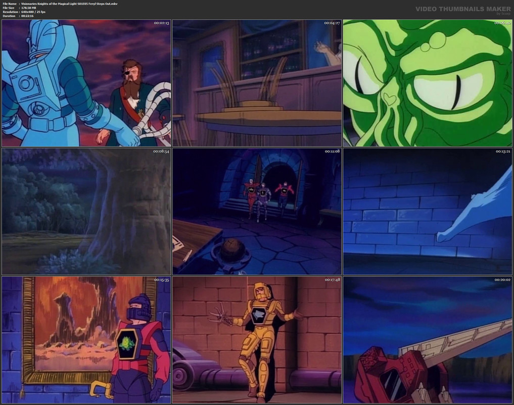 Visionaries Knights of the Magical Light S01E05 Feryl Steps Out.mkv