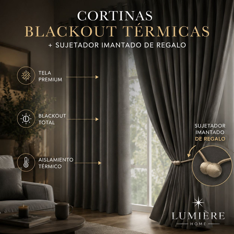 Cortina Blackout Térmica Premium