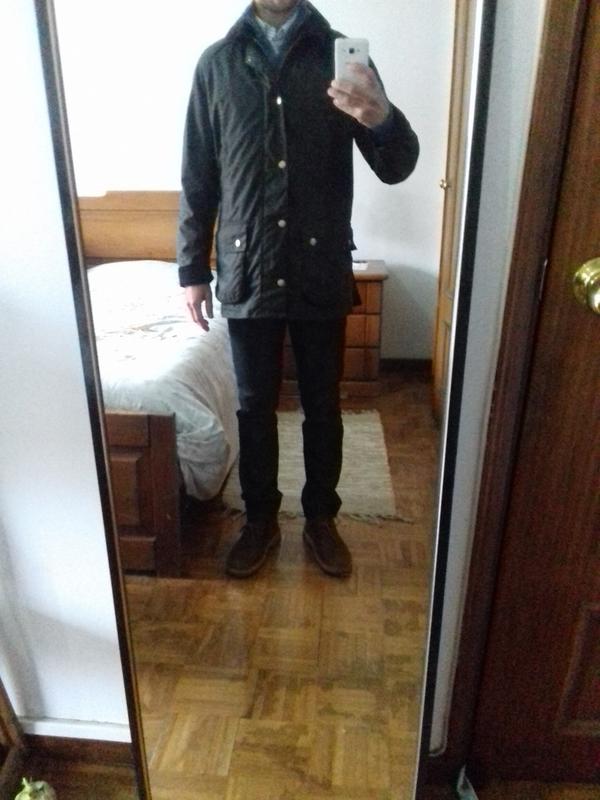 barbour beaufort fit