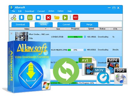 Allavsoft Video Downloader Converter 3.17.8.7172 Multilingual Portable