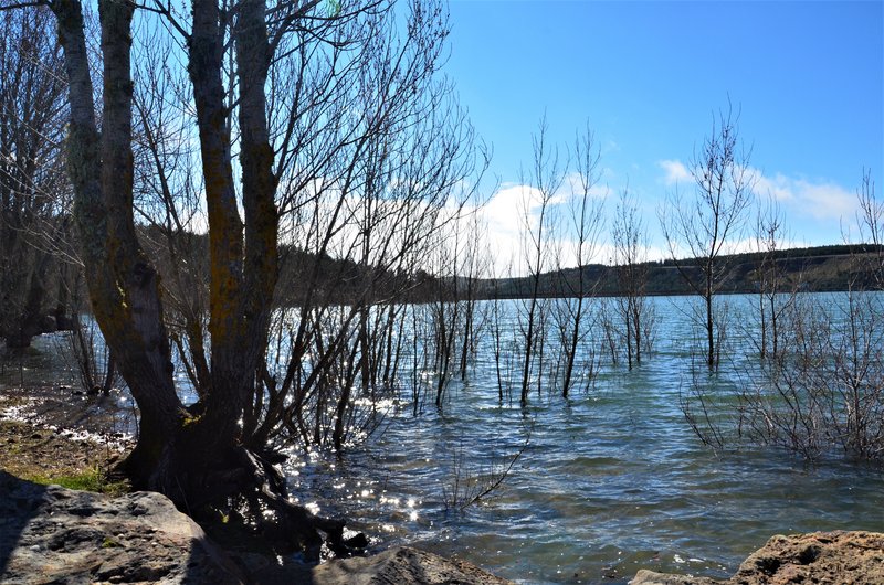 EMBALSE Y CASTILLO DE AGUILAR DE CAMPOO-4-4-2014-PALENCIA - Paseando por España-1991/2016 (12)