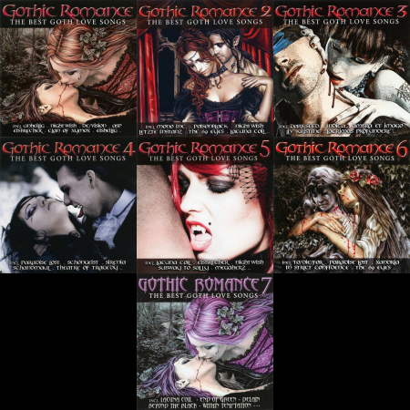 VA - Gothic Romance (The Best Goth Love Songs) Vol.1 - Vol.7 (2009-2019) FLAC