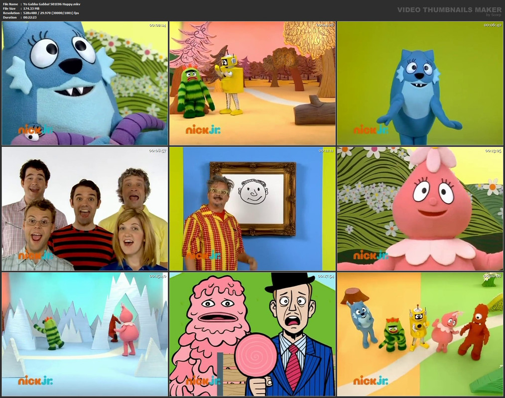 Yo Gabba Gabba! S01E06 Happy.mkv