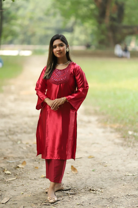 Japani Silk Two Piece