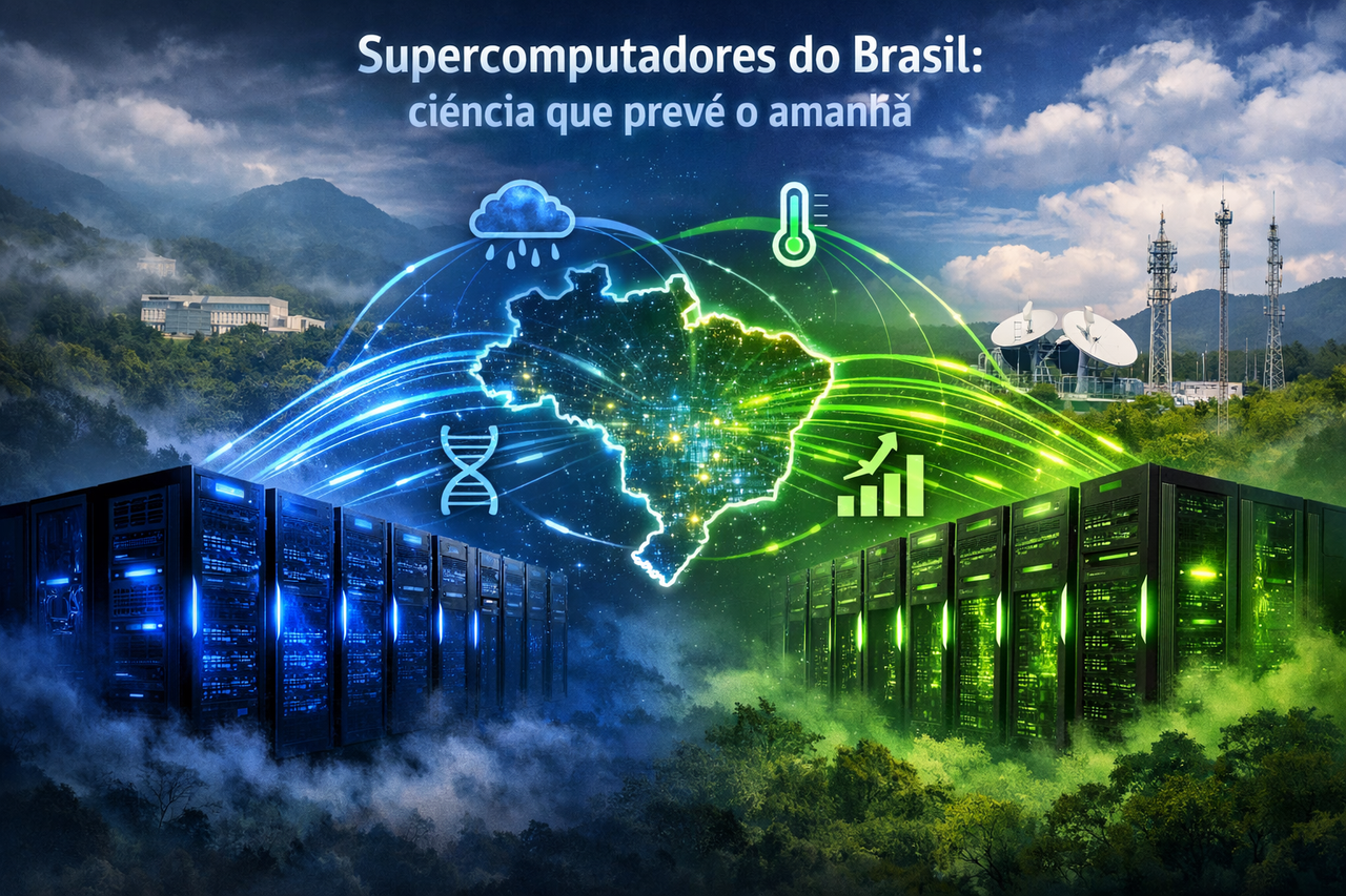 Supercomputadores no Brasil: máquinas de ciência que não brilham nas listas de marketing, mas movem o país de verdade