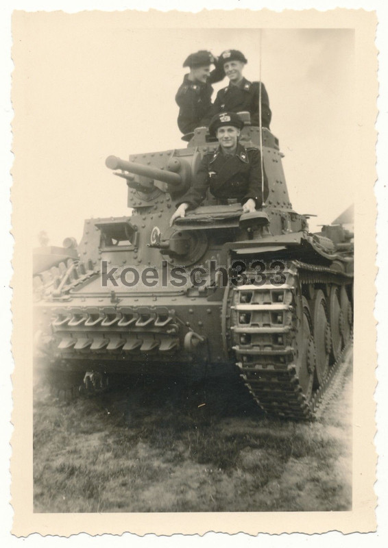 tschechischer CKD Praga Panzer Panzermänner PzKp