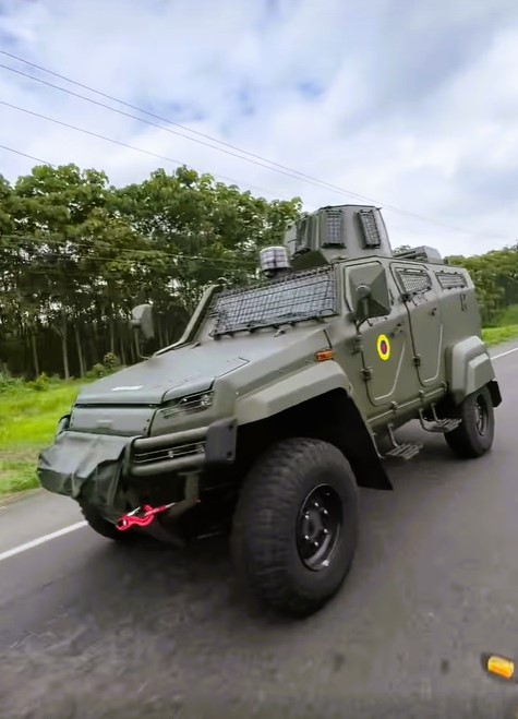 Ecuador despliega sus blindados Otokar Ural en el centro del país