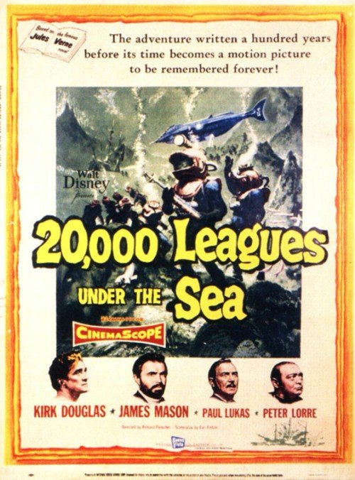 20 000 mil podmorskiej żeglugi / 20000 Leagues Under the Sea (1954) PL.720p.BDRip.XviD.AC3-DReaM / Lektor PL