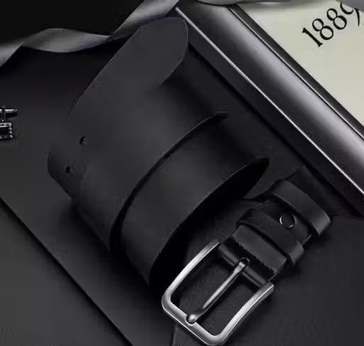 RSVM TRADERS MENS FORMAL BELTS FOR BOYS & MENS / OFFICIAL BELTS/FORMAL BELT/CASUAL BELT/ PARTY WEAR BELTS/PARTY WEAR BELT/MENS BELTS/BPYS BELTS/LEATHER BELT/BLACK BELT/BROWN BELT. (B101)