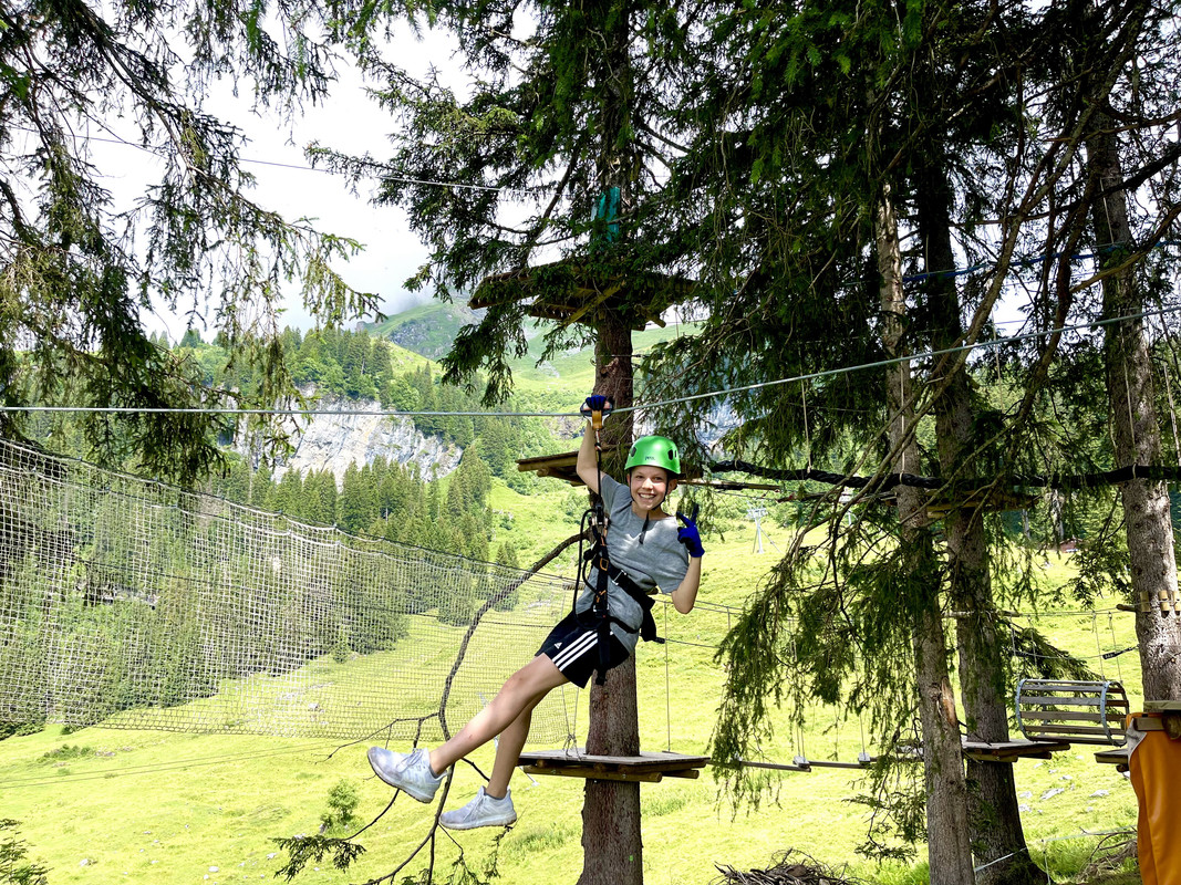 safety tree climbing language camp frilingue