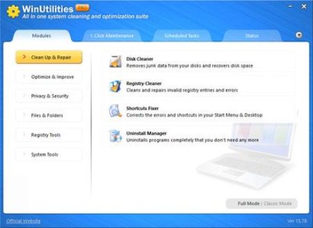 WinUtilities Professional 15.78 Multilingual Portable