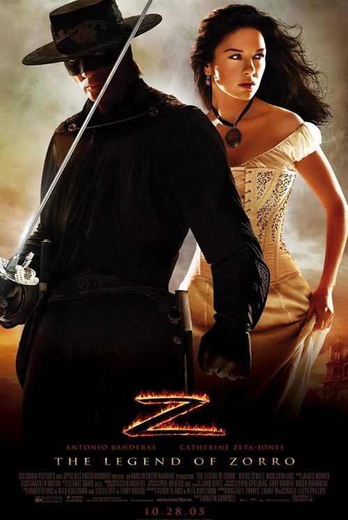 Legenda Zorro / The Legend of Zorro (2005) PL.1080p.BDRip.DD.5.1.x264-OK | Lektor PL