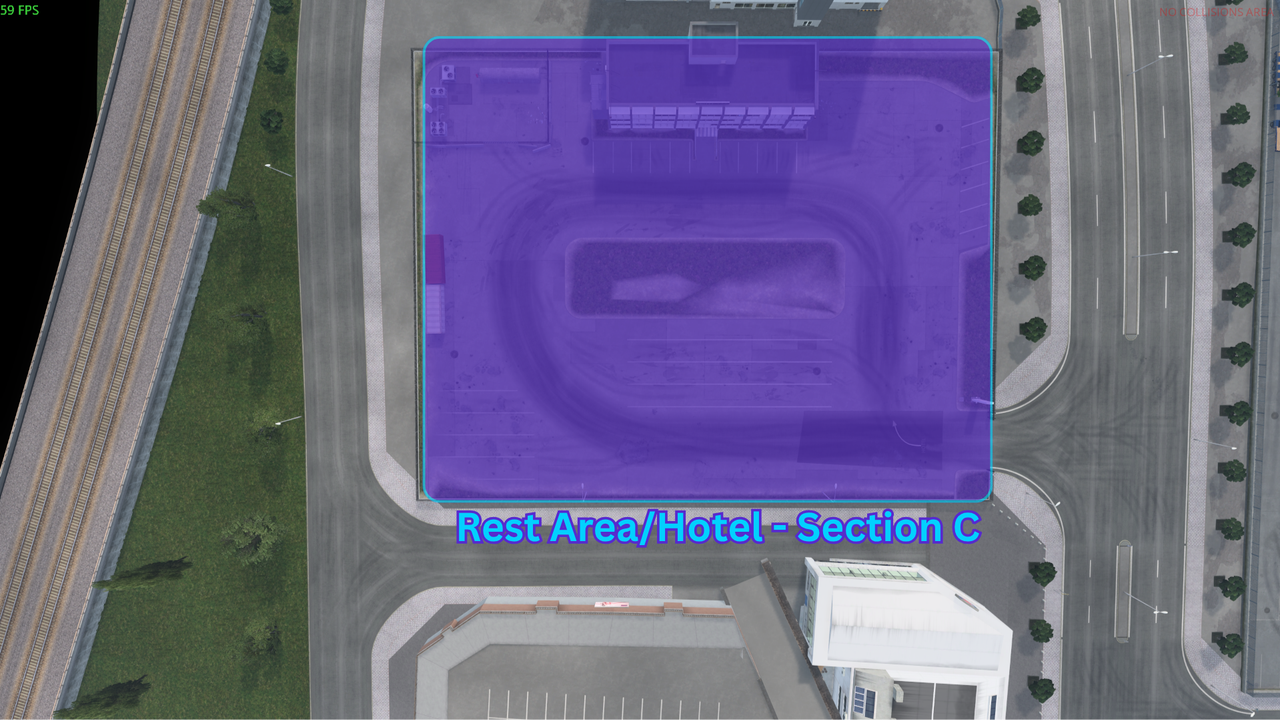 Rest Area/Hotel - Section C