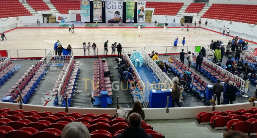 PISTA DE GELO INAUGURADA HOJE EM ELVAS