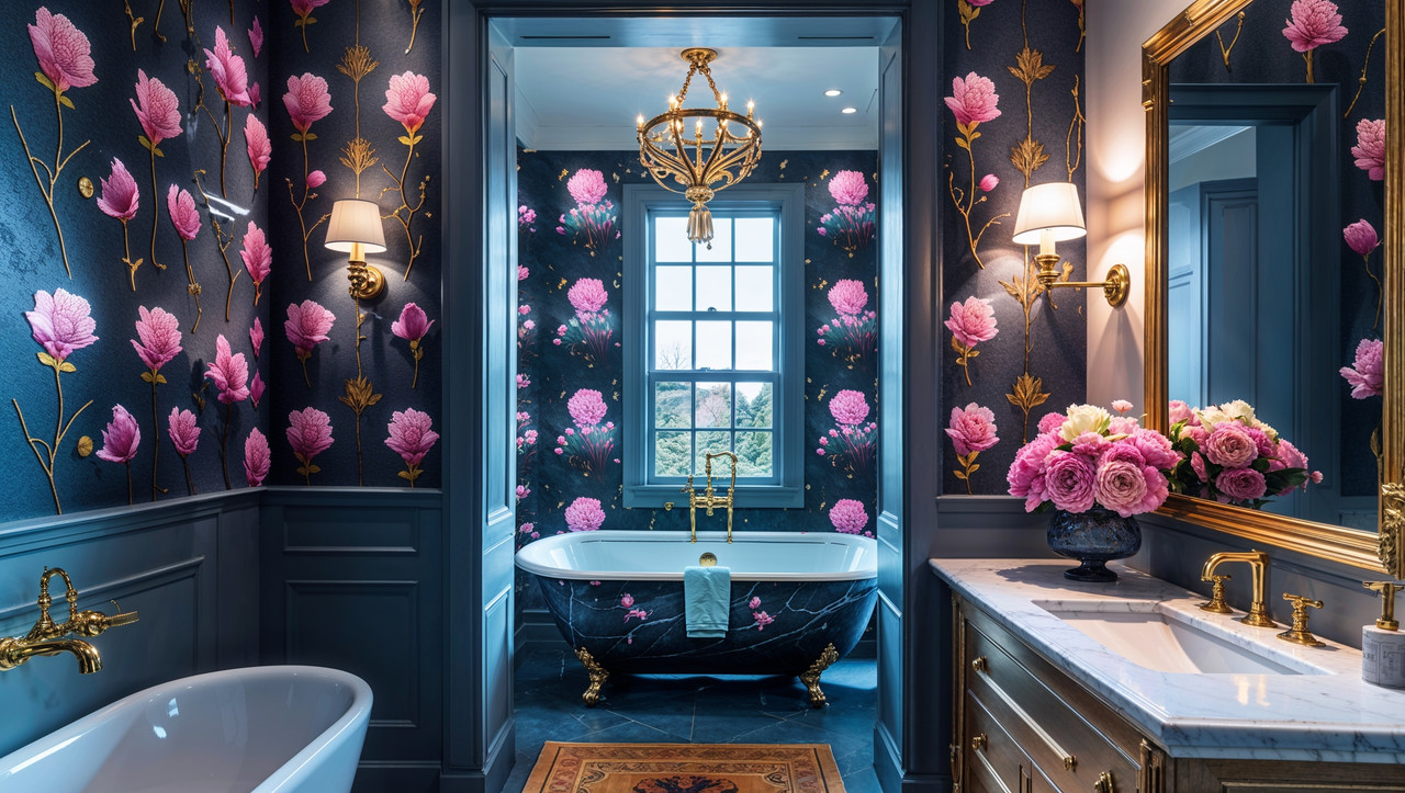 Bathroom Wallpaper