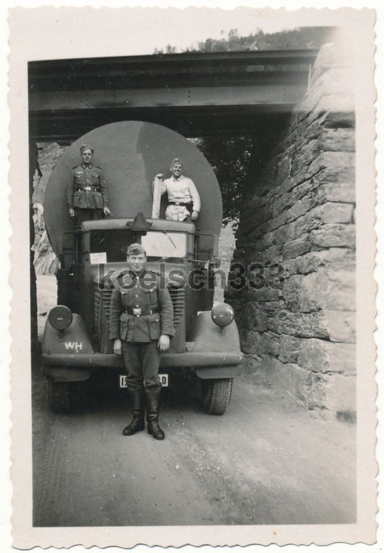 Büssing NAG LKW Tank Transport Wehrmacht Lastwag