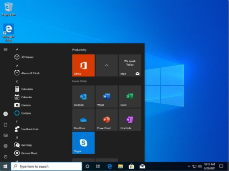 Windows 10 21H1 x86 Version 21H1 Build 19043.870 10in1 OEM en-US - March 18, 2021