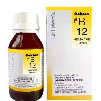 Bakson B12 Headache Drops (30ml)