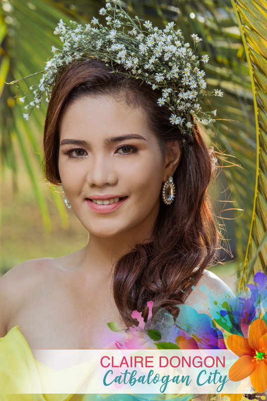 CANDIDATAS A MISS EARTH PHILLIPPINES 2019.  FINAL 10 DE JULIO. Catbalogan