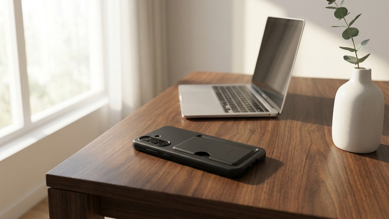 Funda Card Case para Samsung Galaxy A26 en color negro