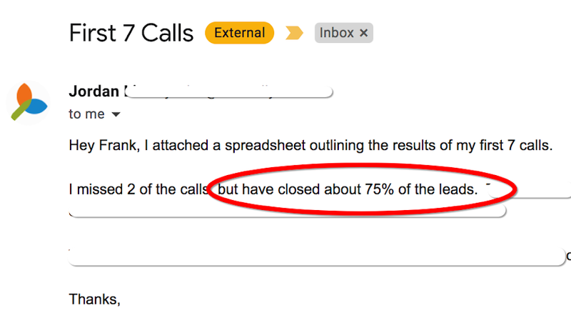 Joran L. — Insurance Agent Results with Quotely