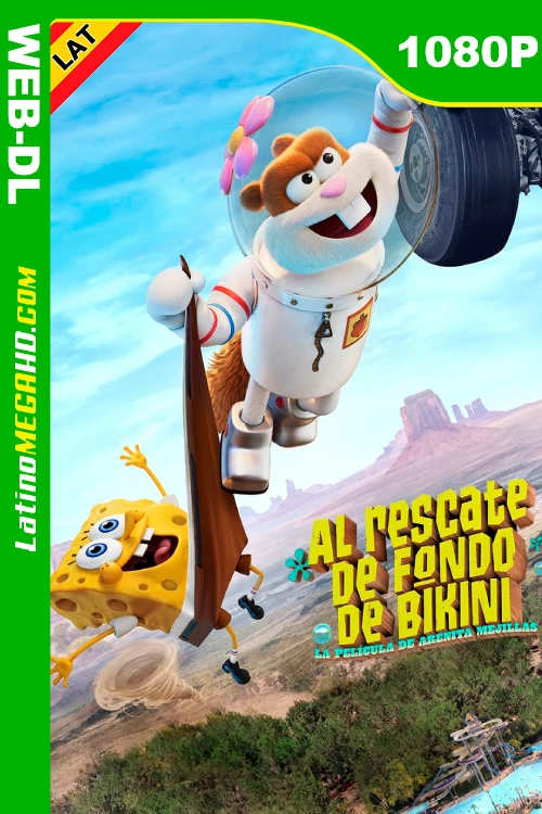 Al rescate de Fondo de Bikini: La película de Arenita Mejillas (2024) Latino HD NF WEB-DL 1080P